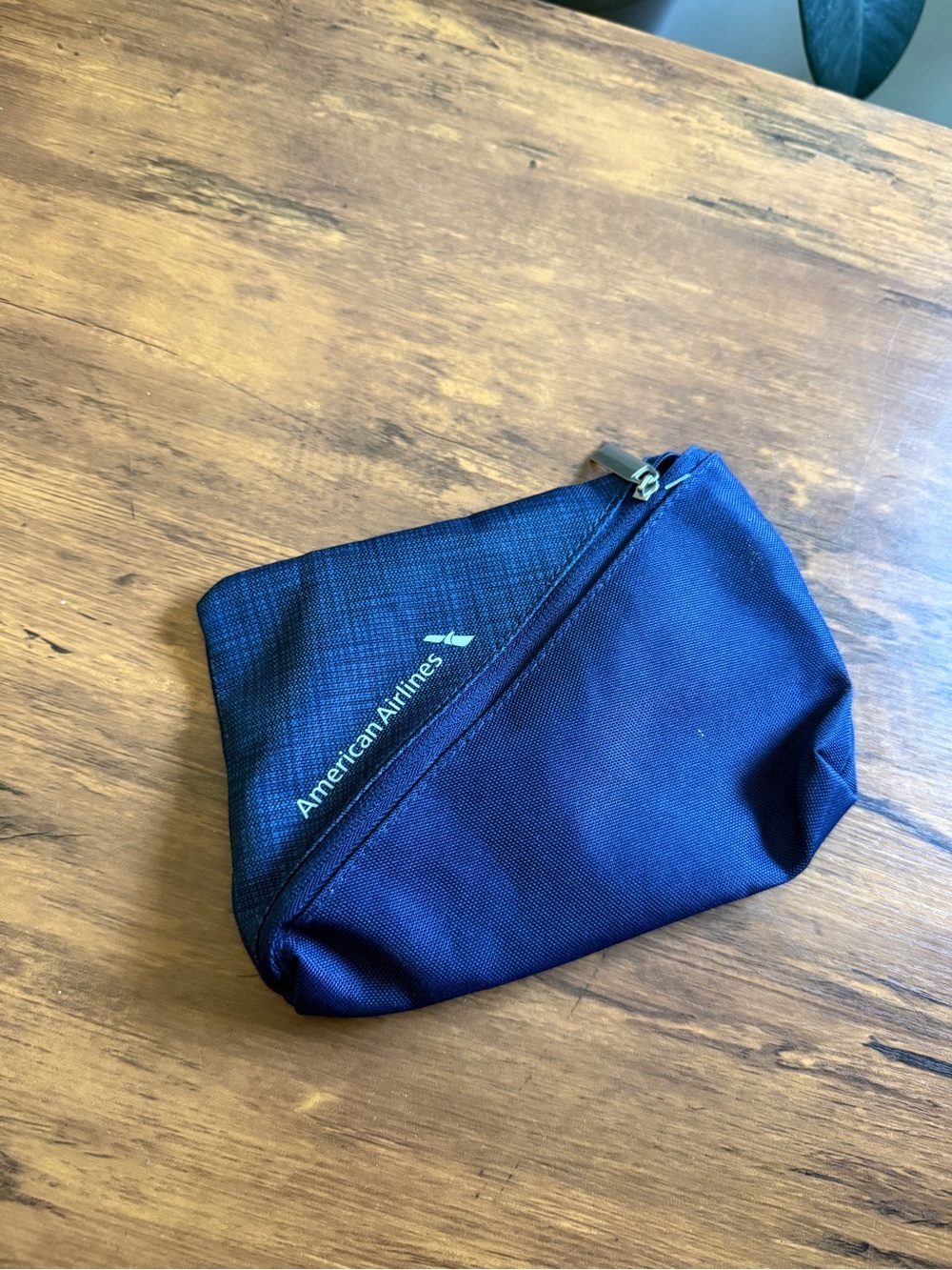 Navy Travel Toiletry Bag American Airlines
